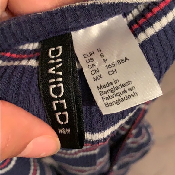 Striped crop top - Picture 3 of 3